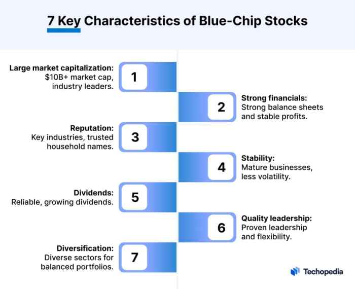 Tips memilih saham blue chip untuk portofolio saham pemula