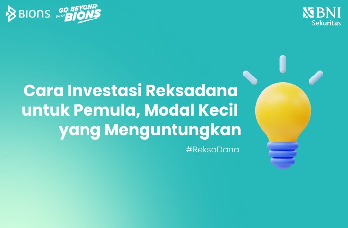 Modal investasi infografik menguntungkan tapi