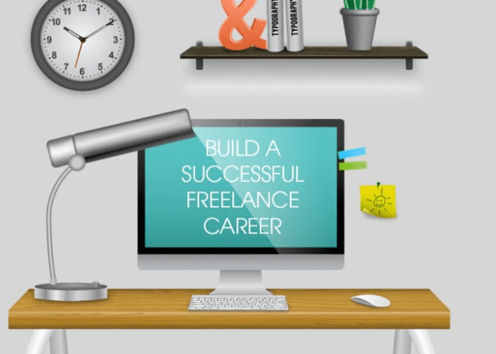Successful freelancer become right now share tweet email