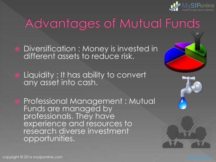 Mutual funds advantages