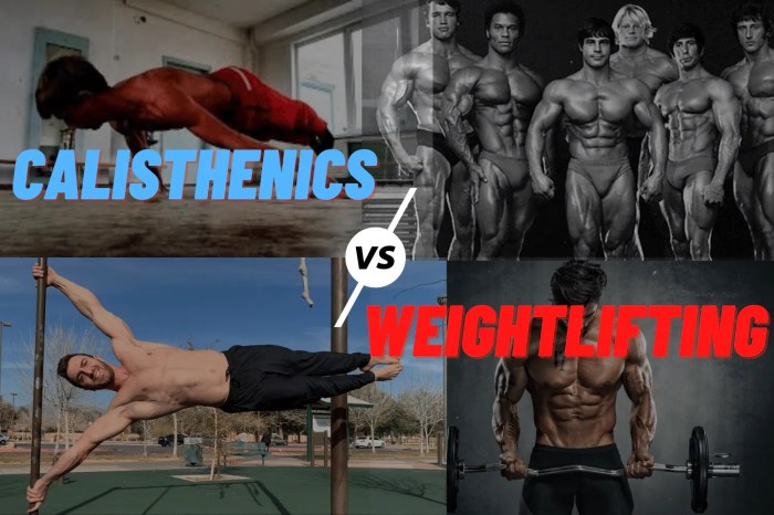 Perbedaan antara kalestetik dan weight training untuk pertumbuhan otot