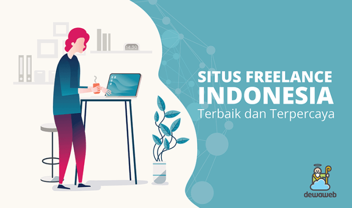 Platform freelance terbaik untuk fresh graduate di Indonesia