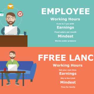 Freelancing time job vs full regular better blogging than traditional freelance compare choice help make