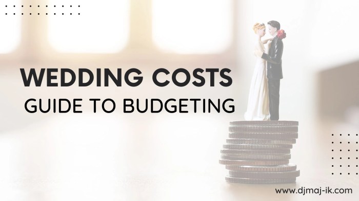 Wedding expenses budget breakdown preparing plan did when not cost