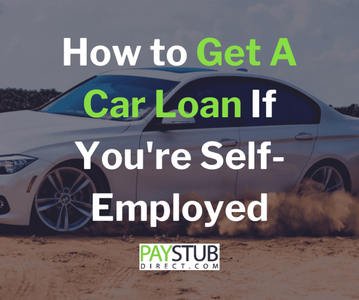 Employed loan finance