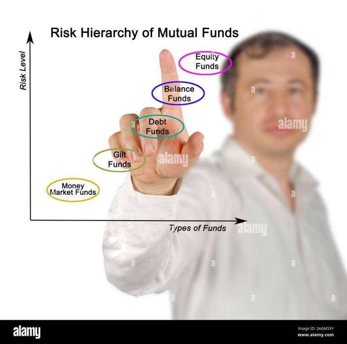 Mutual funds risks types risk investing associated equity