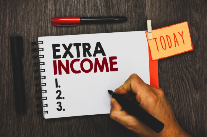 Income extra looking ways money make