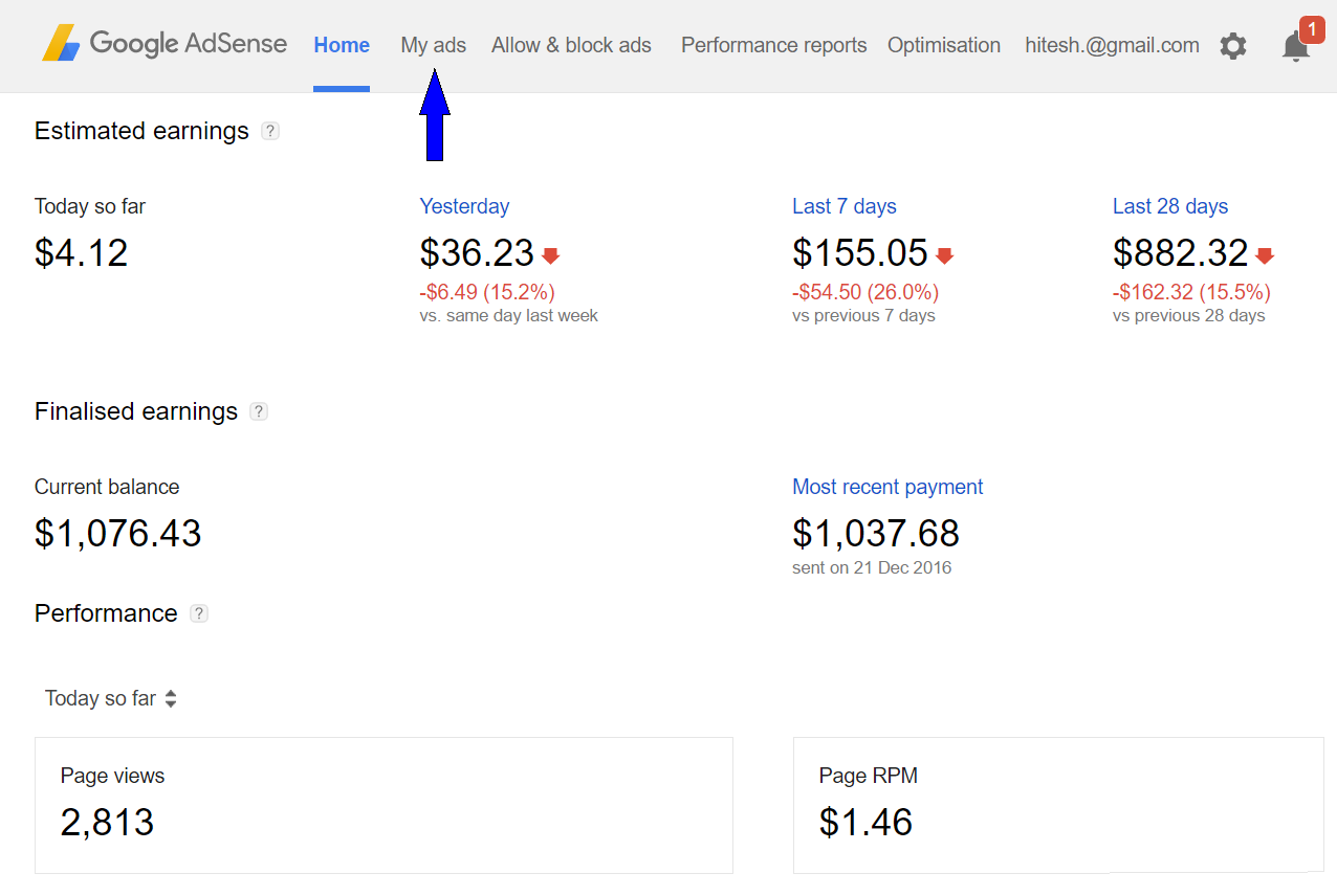 Adsense approval minute