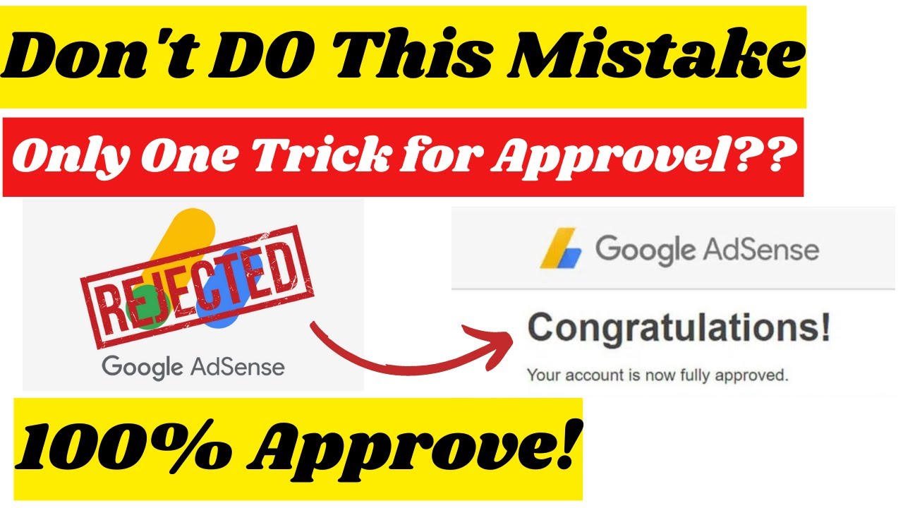 Mengatasi masalah penolakan Adsense pada website