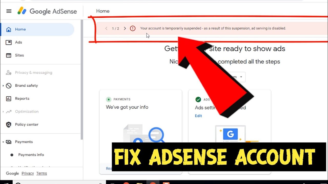 Cara mengatasi akun adsense yang ditolak dan solusi terbaiknya