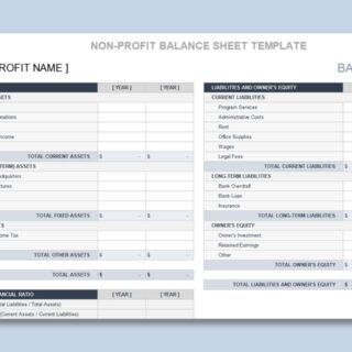 Contoh laporan keuangan sederhana organisasi non profit