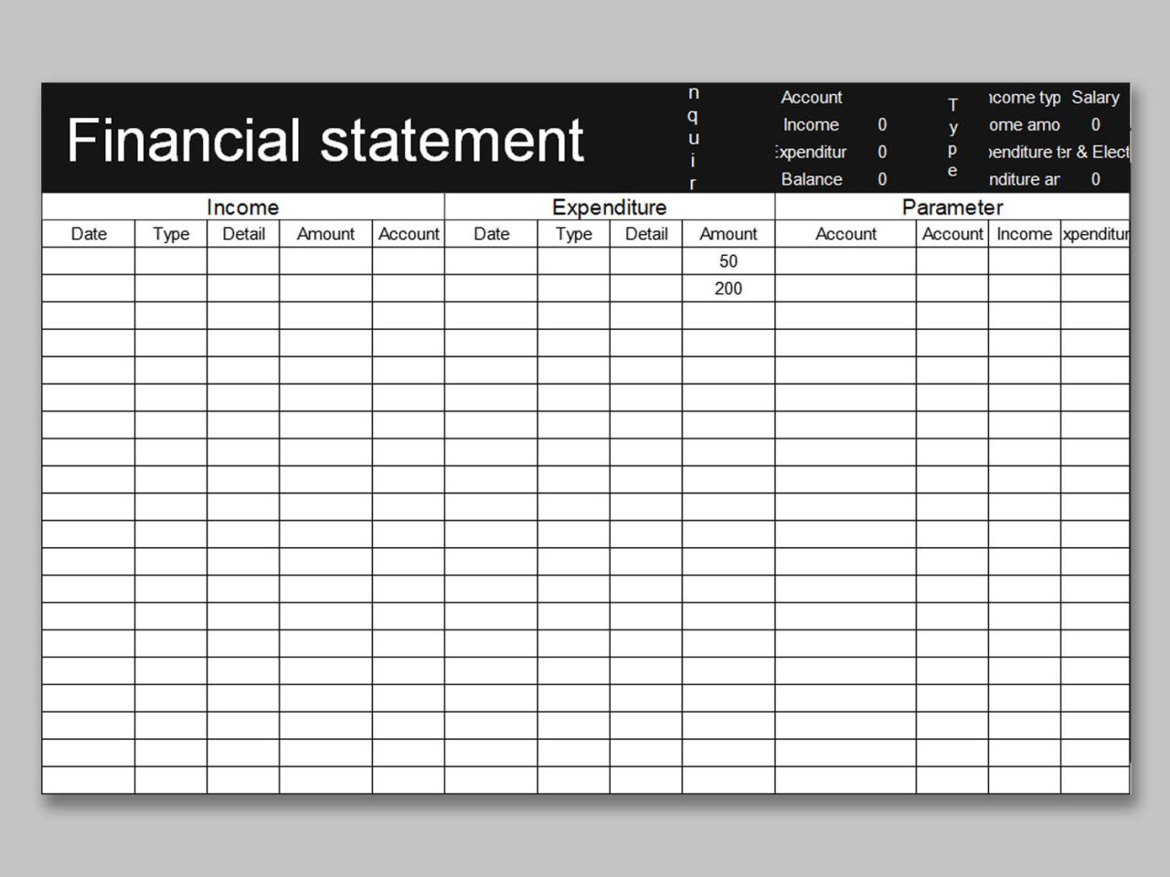 Financial report template sample examples excel word formats share Financial report template sample examples excel word formats share