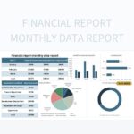 Financial report template sample examples excel word formats