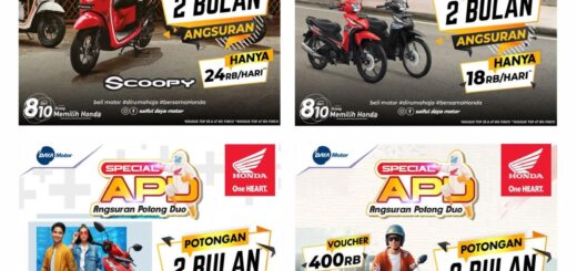 Brosur kredit motor Honda di Padang dengan bunga rendah