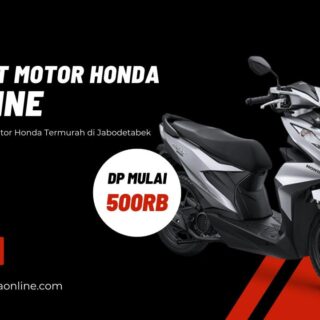 Brosur dan simulasi kredit motor Honda Cianjur