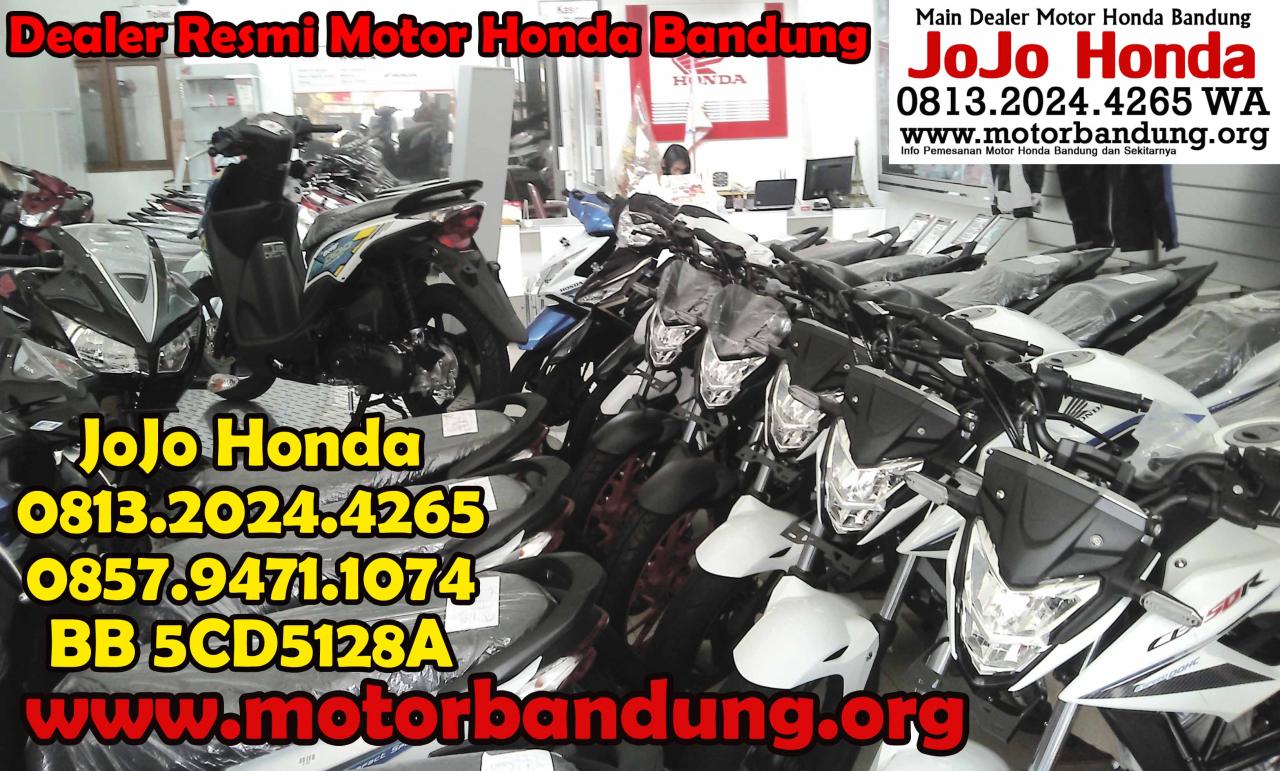 Simulasi kredit motor Honda Beat di Bandung