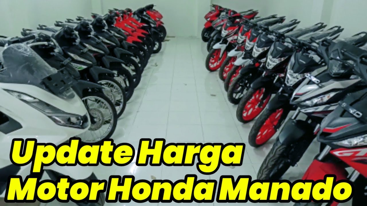 Brosur kredit motor Honda Manado beserta angsurannya