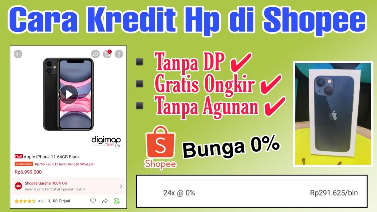 Promo kredit HP di Happy Cell dengan cicilan ringan