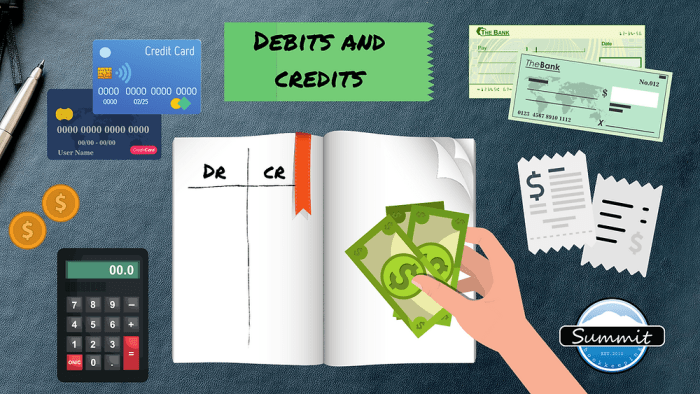 Contoh debit dan kredit dalam jurnal akuntansi perusahaan kecil
