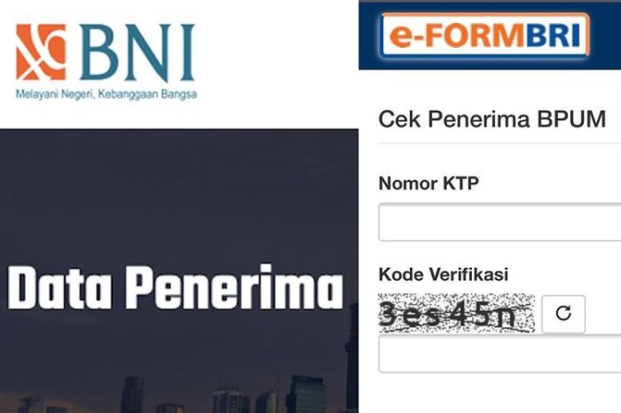 Link eform BNI untuk pinjaman BPUM 2023 dan panduannya
