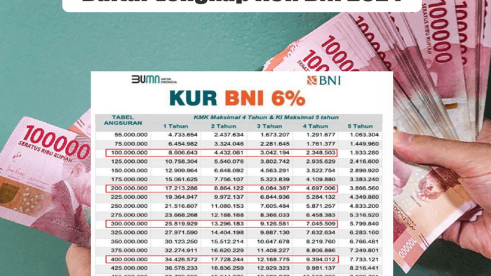 Perbedaan antara KUR BRI dan pinjaman BNI untuk usaha