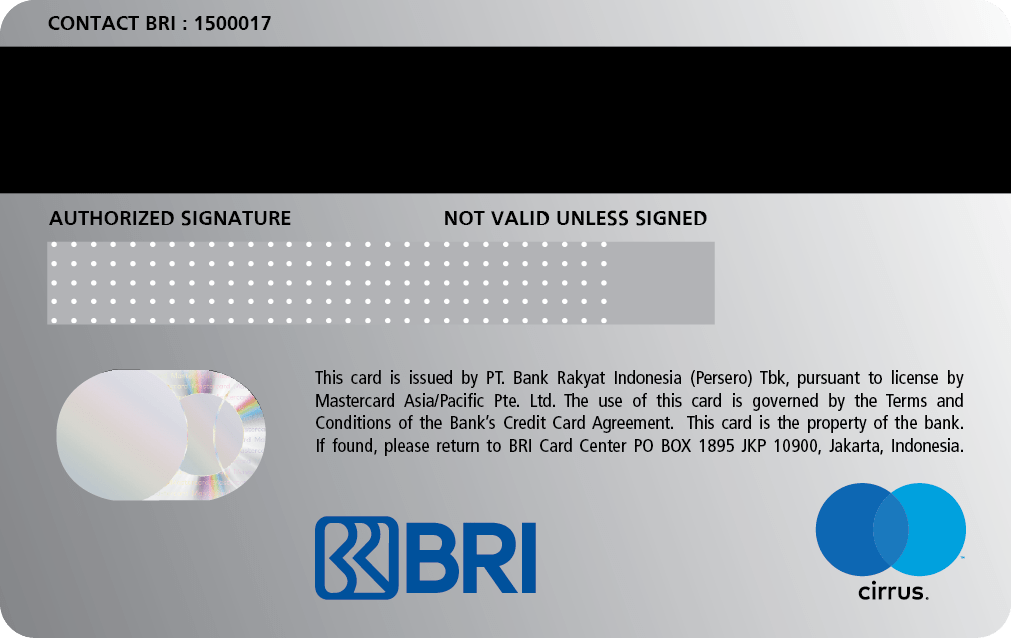 Daftar limit pinjaman bank bri untuk kartu kredit