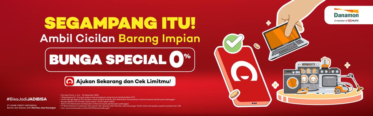 Promo kartu kredit Danamon untuk pembelian elektronik dan barang rumah tangga