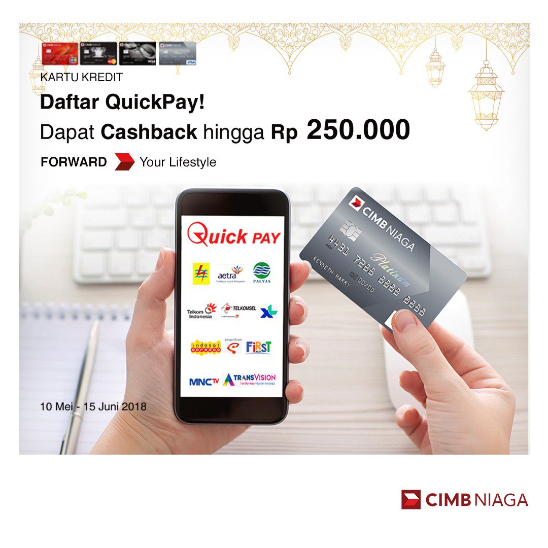 Syarat dan ketentuan kartu kredit CIMB Niaga