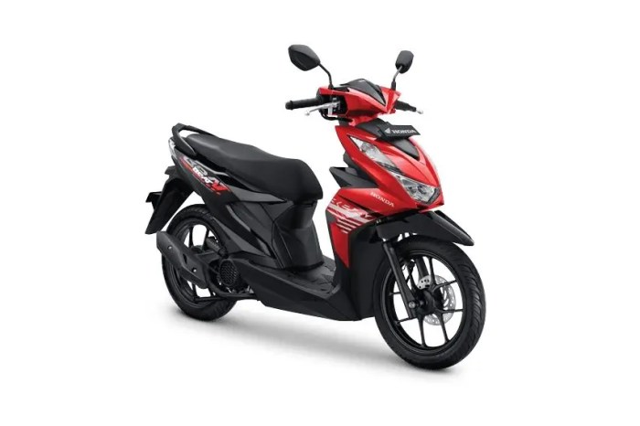 Harga motor Honda Beat 2021 tipe CBS dengan pilihan kredit dan DP