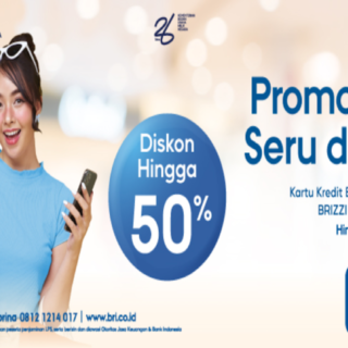 Promo kartu kredit BRI untuk mahasiswa
