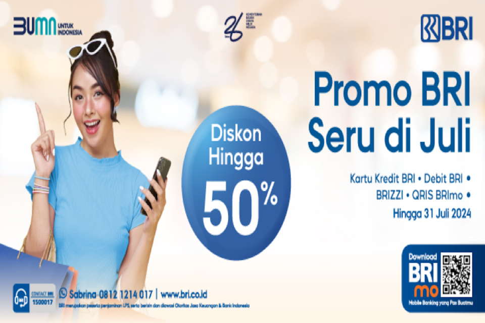 Promo kartu kredit BRI untuk mahasiswa