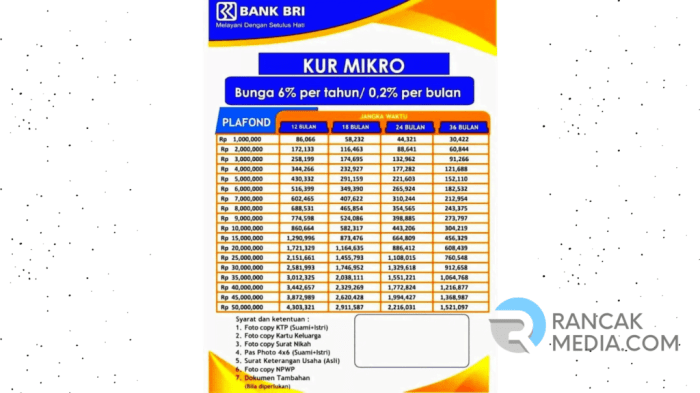 Daftar persyaratan pinjaman KUR BRI untuk modal usaha