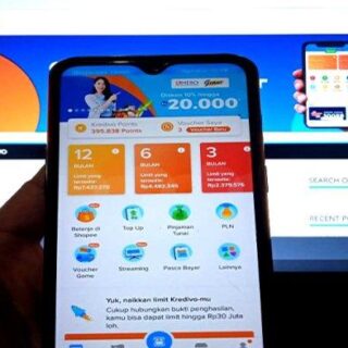 Tabel detail angsuran cicilan Kredivo per bulan untuk berbagai nominal