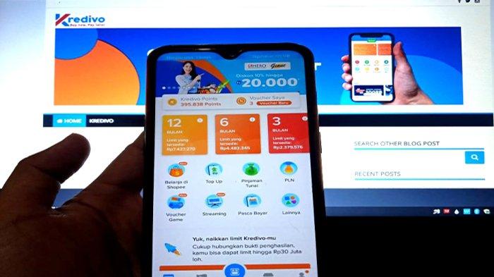 Tabel detail angsuran cicilan Kredivo per bulan untuk berbagai nominal