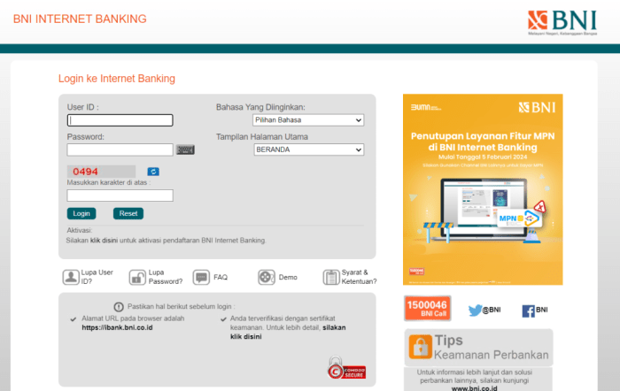 Cara cek saldo e-form BNI untuk pinjaman usaha