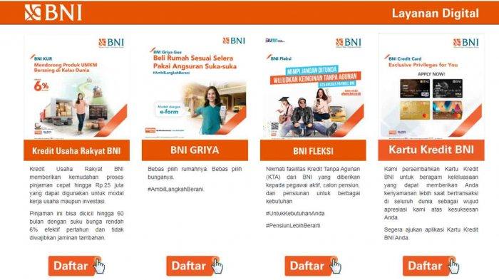 Cara akses e-form BNI untuk pinjaman BUMD
