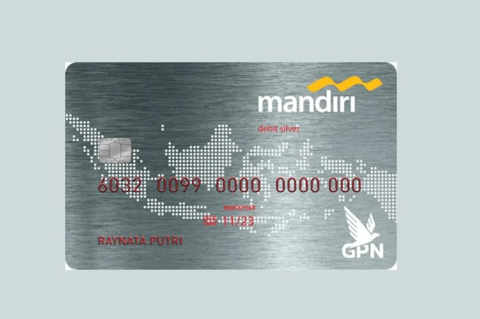 Berapa limit kartu kredit mandiri untuk pemula