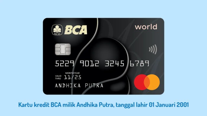 Persyaratan lengkap aktivasi kartu kredit BCA