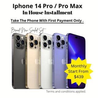 Kredit iphone 14 pro max dengan cicilan murah