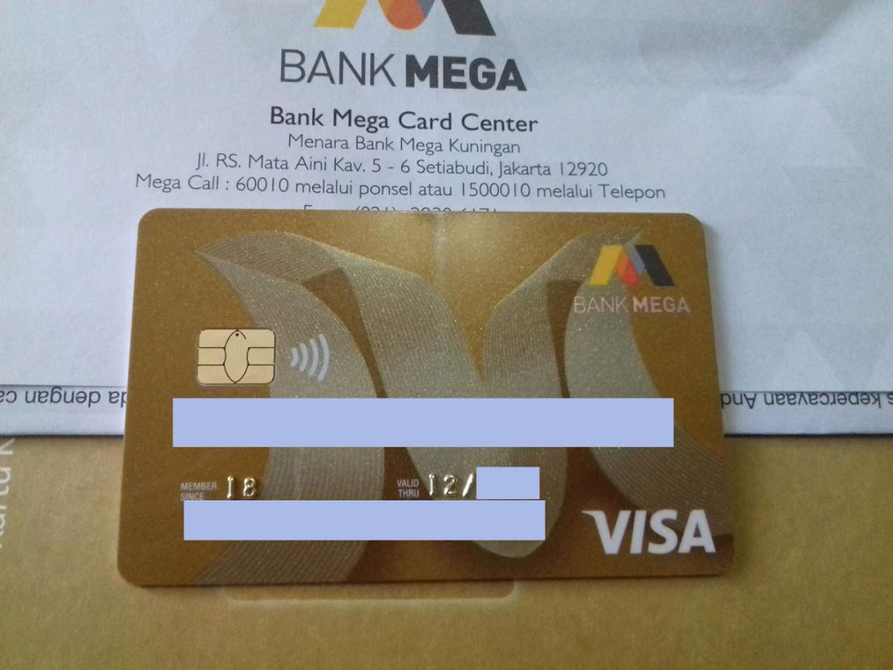 Review dan perbandingan kartu kredit Bank Mega dengan bank lain