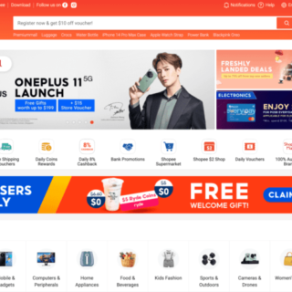Review platform belanja online Shopee untuk pembelian barang elektronik