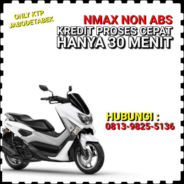 Harga kredit motor nmax 2021 dengan berbagai pilihan bank dan bunga